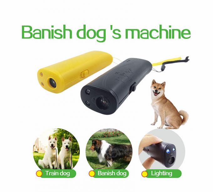 3 στη 1 Repeller σκυλιών της Pet αντι αποφλοίωσης φλοιών στάσεων υπερηχητική κατάρτιση Banish εκπαιδευτών συσκευών κατάρτισης με την ελαφριά ναυτιλία πτώσης των οδηγήσεων