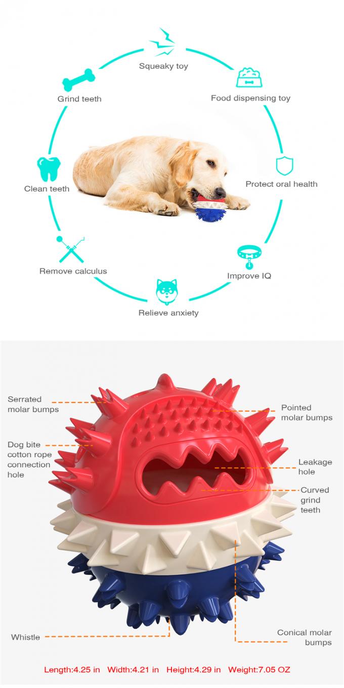 Εξατομικευμένο υγιές υλικό παιχνίδι δαγκωμάτων της Pet μοριακό για τον καθαρισμό των δοντιών της Pet